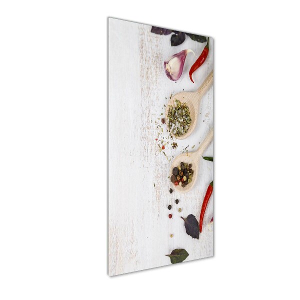 Akril üveg kép Zöldségek és fűszerek