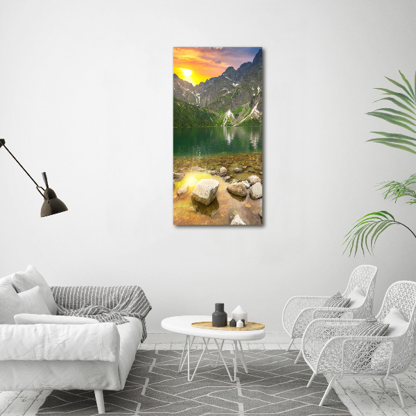 Akril üveg kép Marine szem tatry