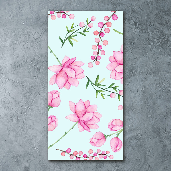 Akrilkép Virág és bogyók