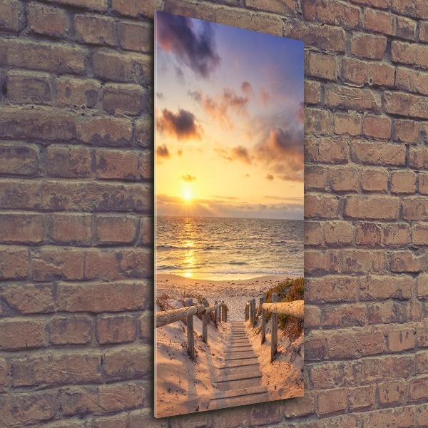 Akril üveg kép Az útvonal a part