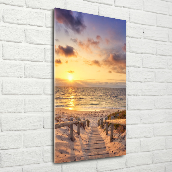 Akril üveg kép Az útvonal a part