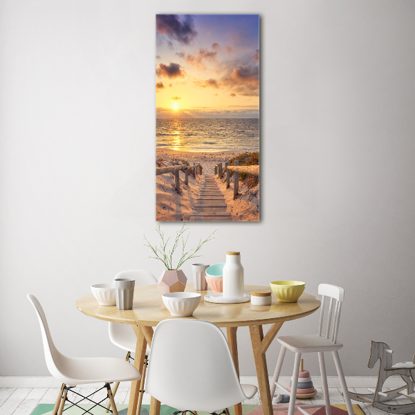 Akril üveg kép Az útvonal a part