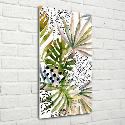 Akrilkép Trópusi levelek