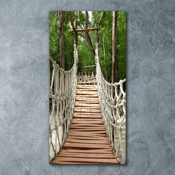 Akril üveg kép Kötél híd