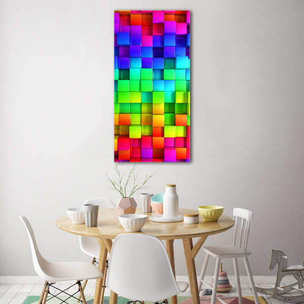 Akrilkép Színes dobozok
