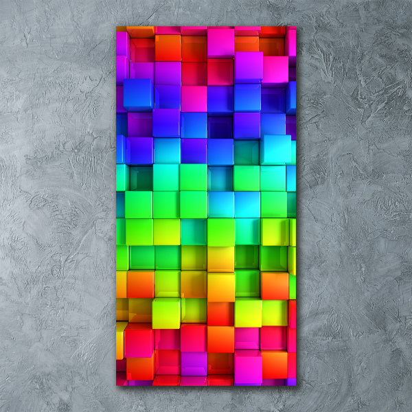 Akrilkép Színes dobozok
