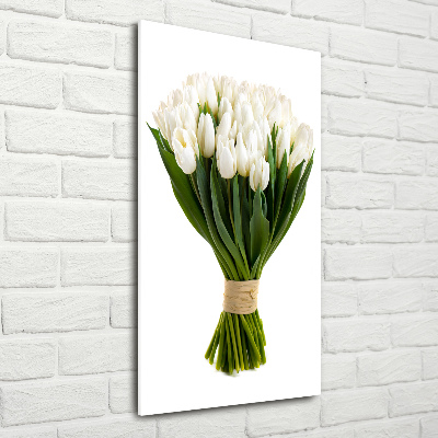Akrilkép Fehér tulipán