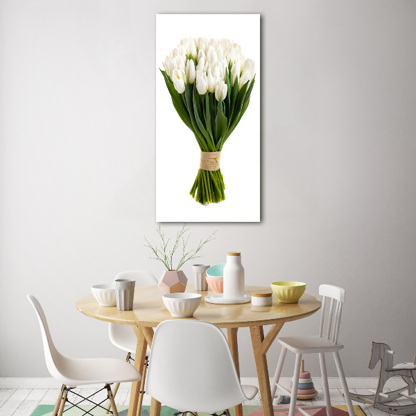Akrilkép Fehér tulipán