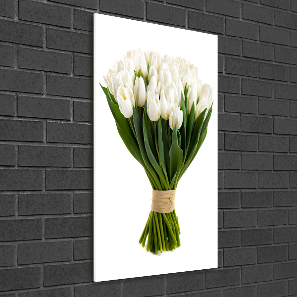Akrilkép Fehér tulipán