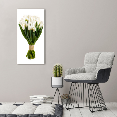 Akrilkép Fehér tulipán