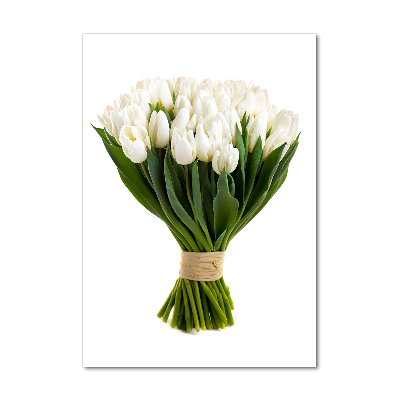 Akrilkép Fehér tulipán