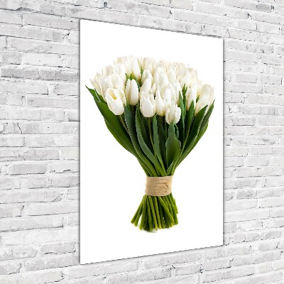 Akrilkép Fehér tulipán