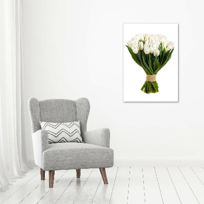 Akrilkép Fehér tulipán