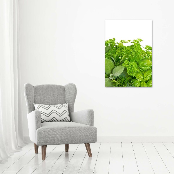 Akril üveg kép Gyógynövények