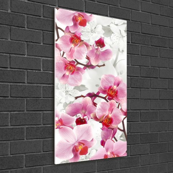 Akrilkép Rózsaszín orchidea