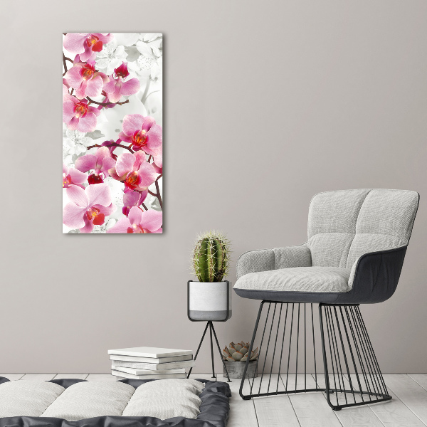 Akrilkép Rózsaszín orchidea