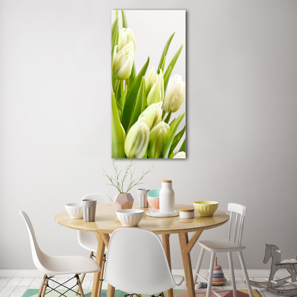 Akrilkép Fehér tulipán