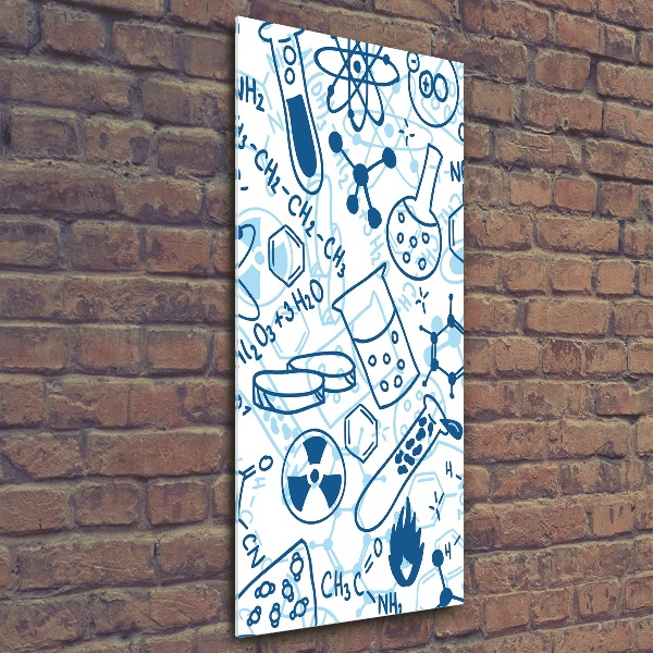 Akrilüveg fotó Kémia háttér