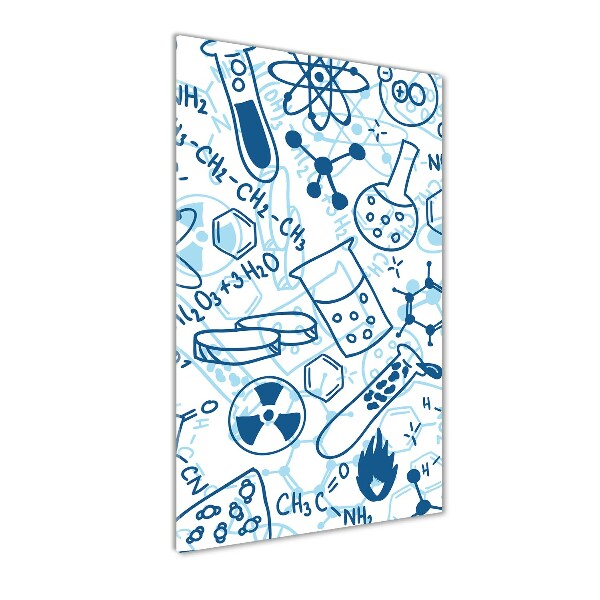 Akrilüveg fotó Kémia háttér