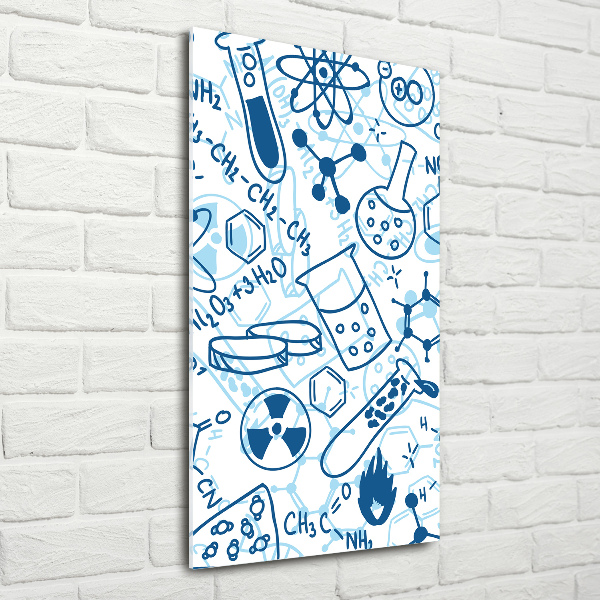 Akrilüveg fotó Kémia háttér