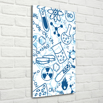 Akrilüveg fotó Kémia háttér