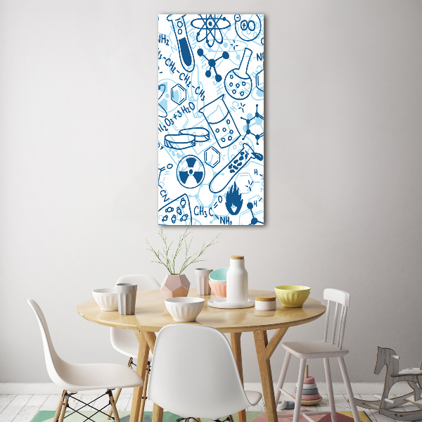 Akrilüveg fotó Kémia háttér