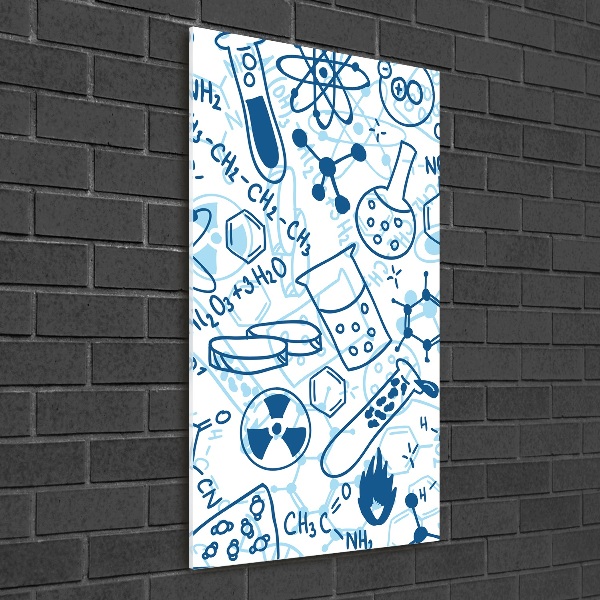 Akrilüveg fotó Kémia háttér