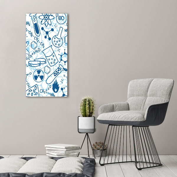 Akrilüveg fotó Kémia háttér