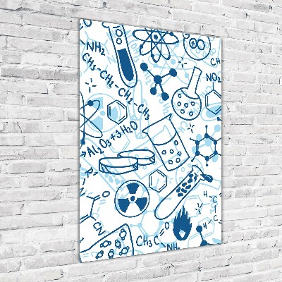 Akrilüveg fotó Kémia háttér