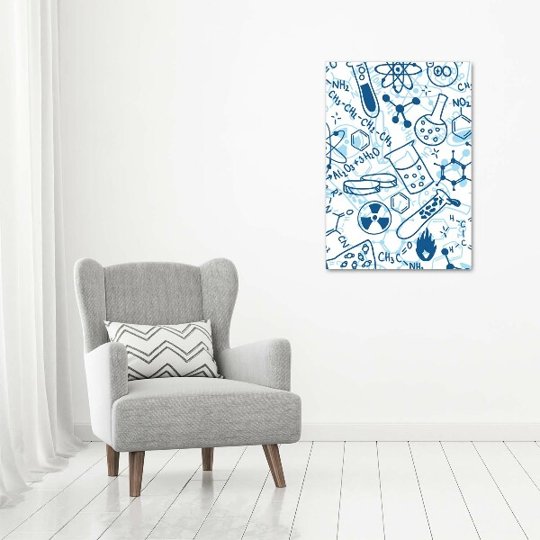 Akrilüveg fotó Kémia háttér