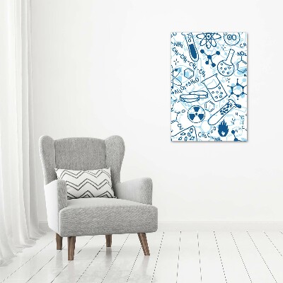 Akrilüveg fotó Kémia háttér