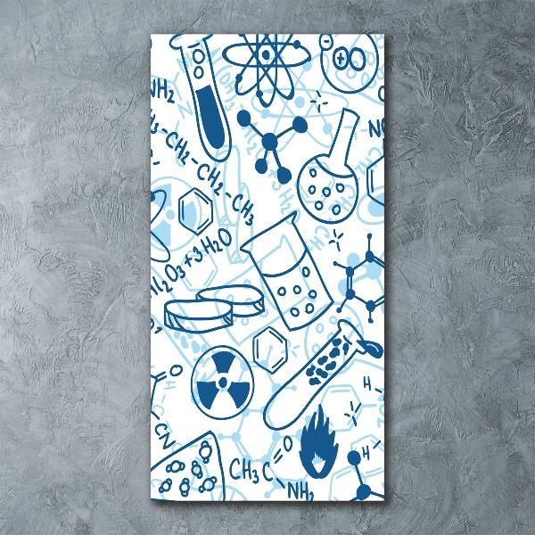 Akrilüveg fotó Kémia háttér