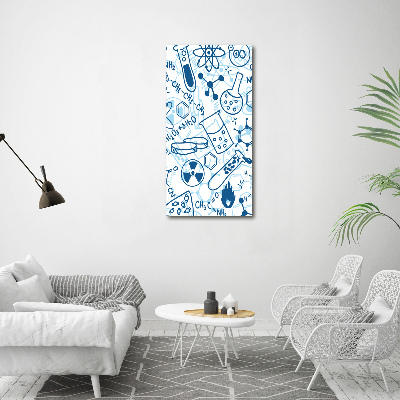 Akrilüveg fotó Kémia háttér