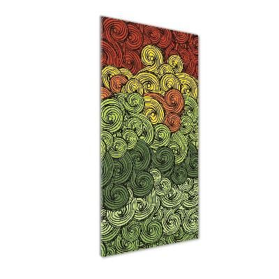 Akrilkép Színes hullámok