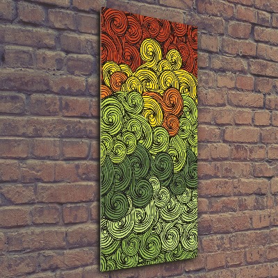 Akrilkép Színes hullámok