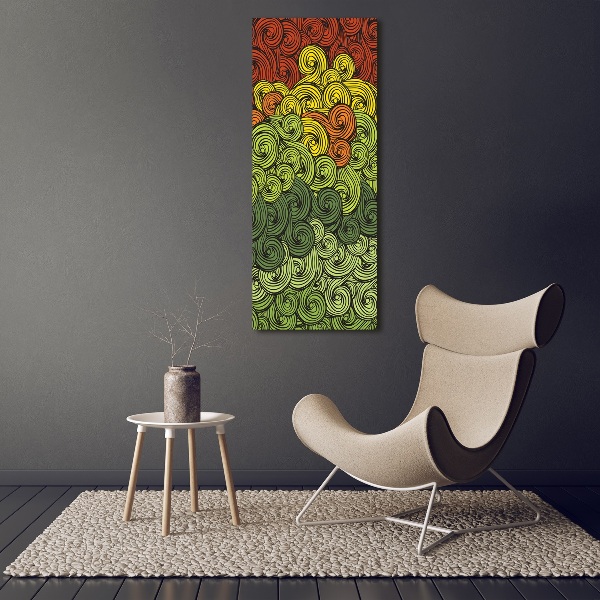 Akrilkép Színes hullámok