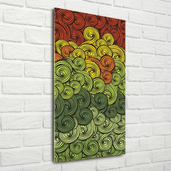 Akrilkép Színes hullámok