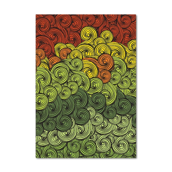 Akrilkép Színes hullámok