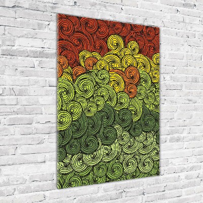 Akrilkép Színes hullámok