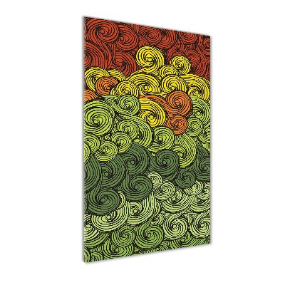 Akrilkép Színes hullámok