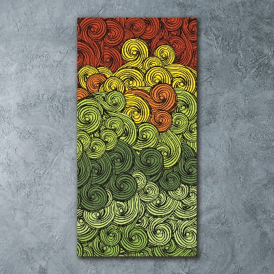 Akrilkép Színes hullámok