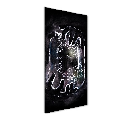 Akrilkép Pillangók egy korsó