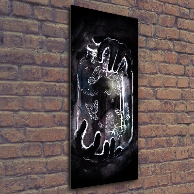 Akrilkép Pillangók egy korsó