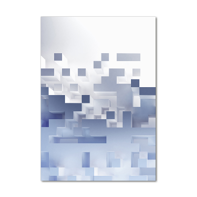 Akrilkép Absztrakció kocka