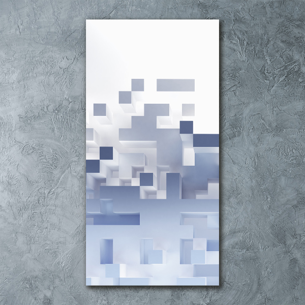 Akrilkép Absztrakció kocka