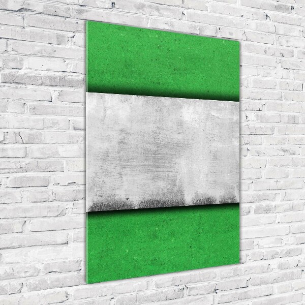Akrilkép Zöld fal