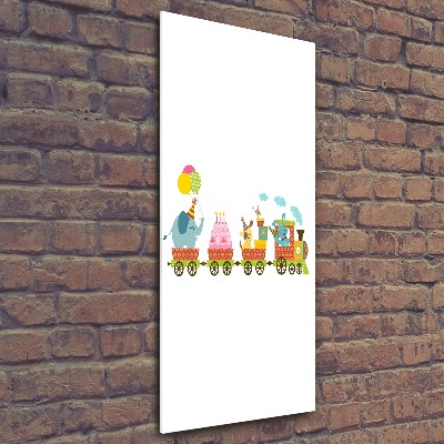 Akrilkép Vidám vonat