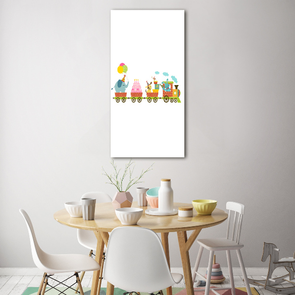 Akrilkép Vidám vonat