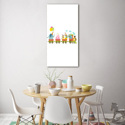 Akrilkép Vidám vonat