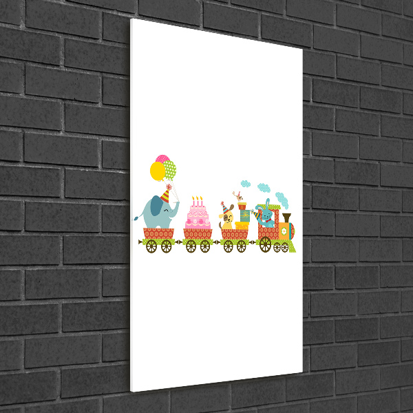 Akrilkép Vidám vonat